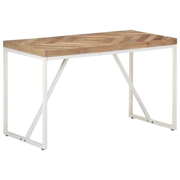 vidaXL Τραπεζαρία 120 x 60 x 76 εκ. από Μασίφ Ξύλο Ακακίας/Ξύλο Μάνγκο