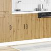 vidaXL Ντουλάπι βάσης νεροχύτη "Lucca" Artisan Oak Engineered Wood