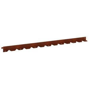 vidaXL &Pi;&epsilon;&rho;ί&gamma;&rho;&alpha;&mu;&mu;&alpha; &gamma;&kappa;&alpha;&zeta;ό&nu; 10 pcs 102 x 4 x 4 &epsilon;&kappa;. &Alpha;&tau;&sigma;ά&lambda;&iota; &Sigma;&kappa; rusty