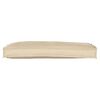 vidaXL Σετ Μαξιλαριών Πάγου 2 pcs Μπεζ 100 x 40 x 8 εκ Ύφασμα Oxford