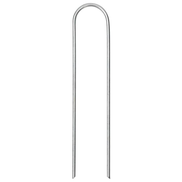 vidaXL Στηρίγματα Εδάφους Σχήμα U 50 τεμ. 15x3,5 εκ. Γαλβαν. Ατσάλι