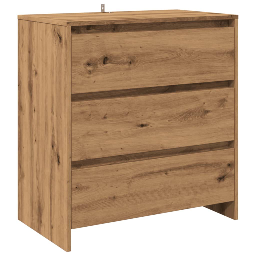 vidaXL Μπουφές Artisan Δρυς 70x41x75 εκ. από Επεξεργασμένο Ξύλο