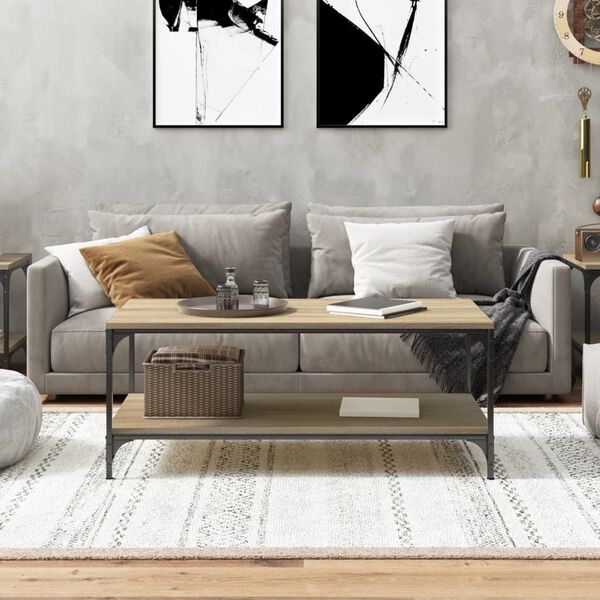 vidaXL &Tau;&rho;&alpha;&pi;&epsilon;&zeta;ά&kappa;&iota; &Sigma;&alpha;&lambda;&omicron;&nu;&iota;&omicron;ύ Sonoma &Delta;&rho;&upsilon;&sigmaf; 100x50x40 &epsilon;&kappa;. &Epsilon;&pi;&epsilon;&xi;&epsilon;&rho;&gamma;&alpha;&sigma;&mu;έ&nu;&omicron; &Xi;ύ&lambda;&omicron;