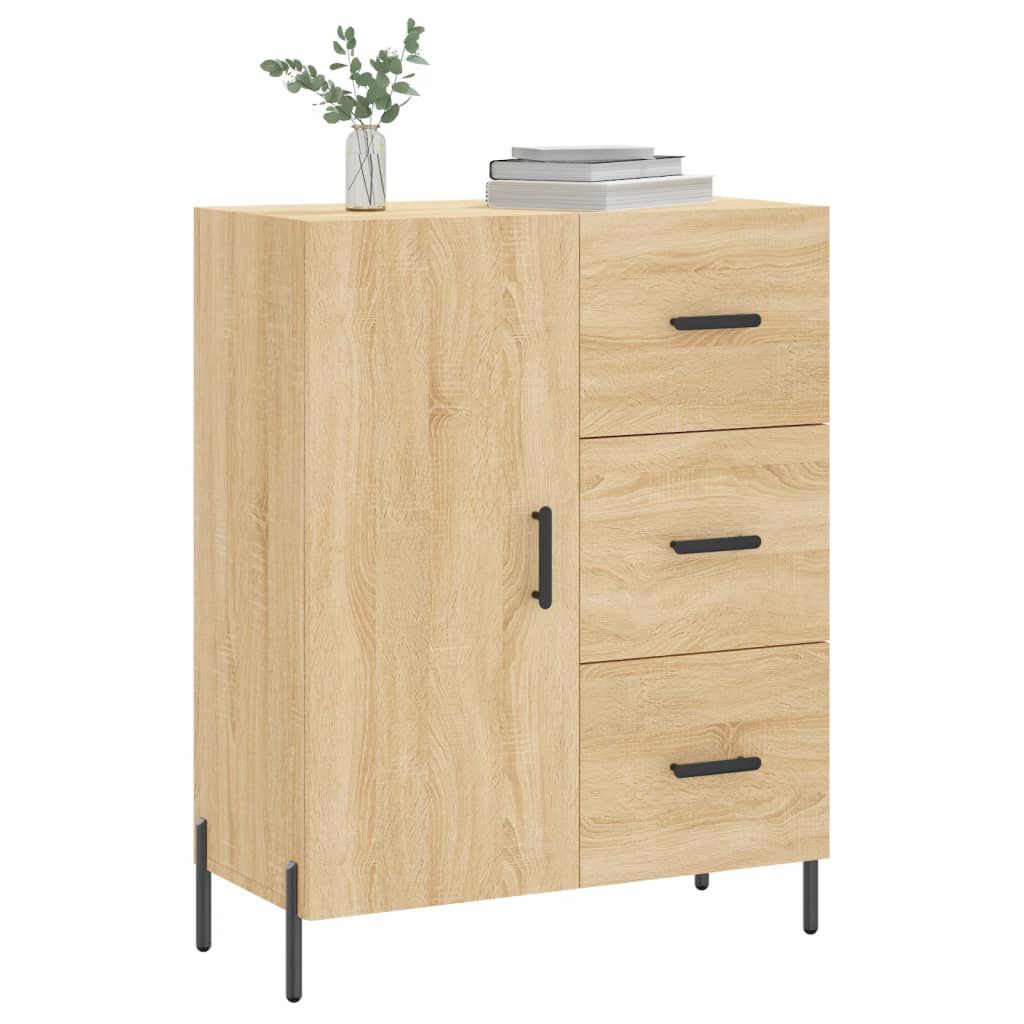 vidaXL Ντουλάπι Sonoma Δρυς 69,5 x 34 x 90 εκ. από Επεξεργασμένο Ξύλο