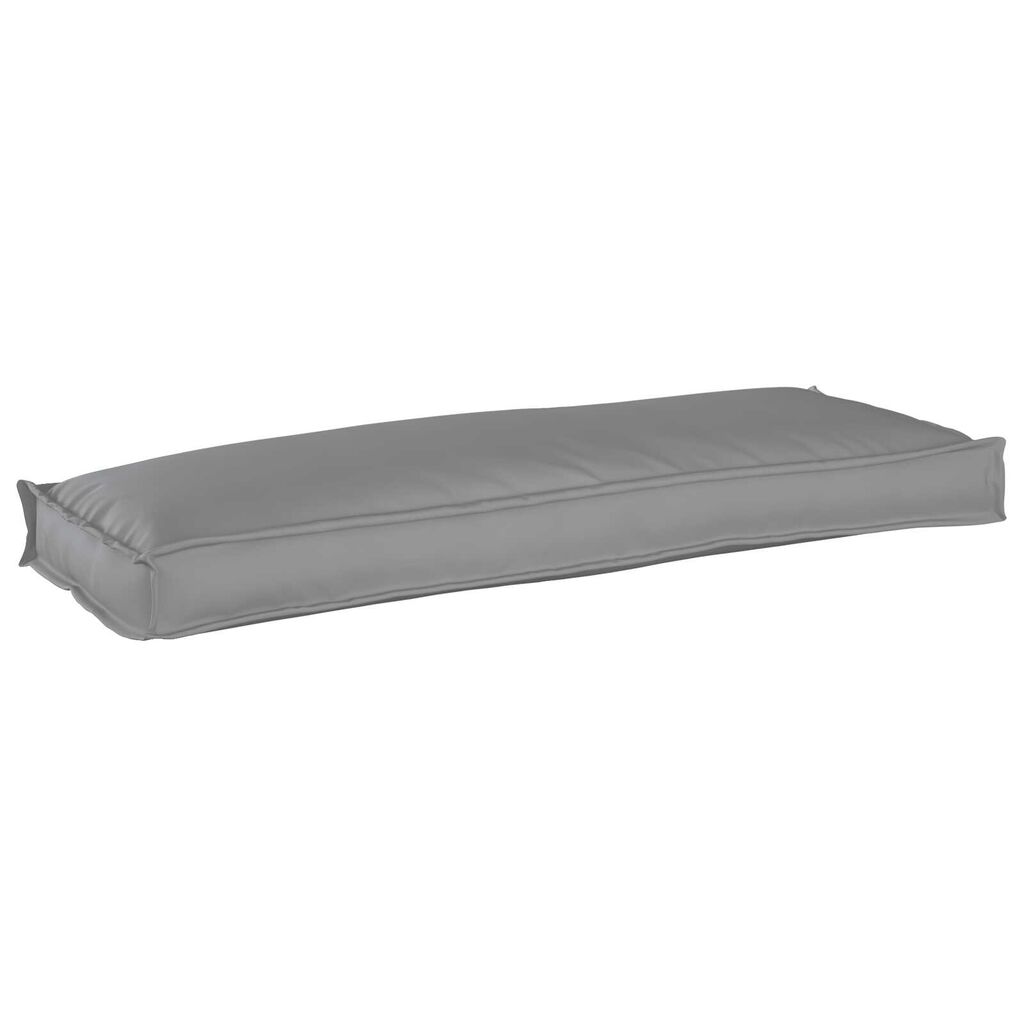 vidaXL Μαξιλάρι Παλετών για Παγκάκι Γκρι 110x40x8 εκ. Ύφασμα Oxford