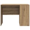 vidaXL Γραφείο με ράφι Artisan Oak 102 x 50 x 75 εκ Επεξεργασμένο ξύλο