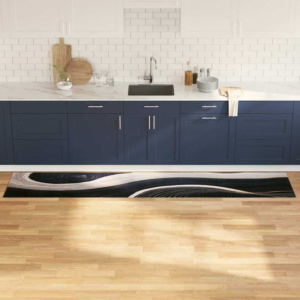 vidaXL Χαλί Κουζίνας Other Κυματιστό 60 x 300 cm Βελούδο