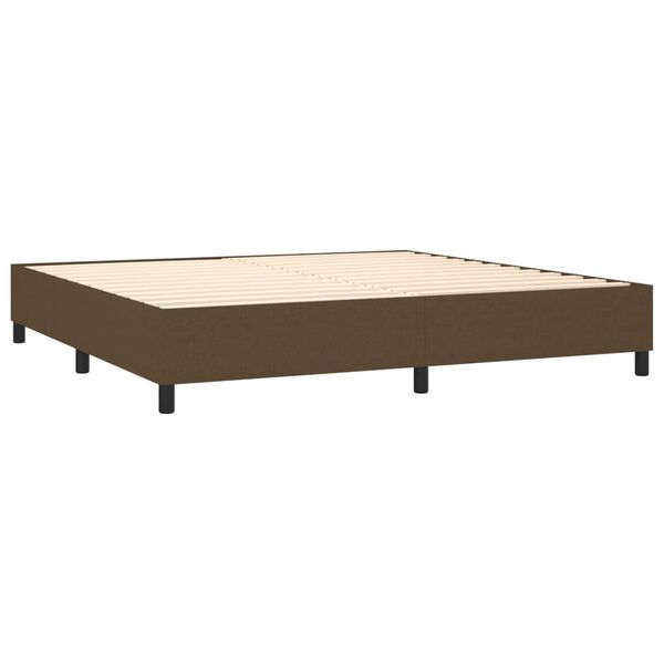 vidaXL &Kappa;&rho;&epsilon;&beta;ά&tau;&iota; Boxspring &mu;&epsilon; &Sigma;&tau;&rho;ώ&mu;&alpha; &Sigma;&kappa;&omicron;ύ&rho;&omicron; &Kappa;&alpha;&phi;έ 200x200 &epsilon;&kappa;. &Upsilon;&phi;&alpha;&sigma;&mu;ά&tau;&iota;&nu;&omicron;