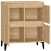 vidaXL Συρταριέρα Sonoma Δρυς 60x35x70 εκ. Επεξεργασμένο Ξύλο
