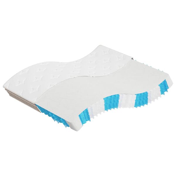 vidaXL Στρώμα με Pocket Springs Μεσαία Σκληρότητα 160 x 200 εκ.