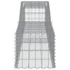 vidaXL Συρματοκιβώτια Τοξωτά 3 τεμ. 400x50x40/60 εκ. Γαλβαν. Ατσάλι
