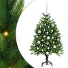 vidaXL &Chi;&rho;&iota;&sigma;&tau;&omicron;&upsilon;&gamma;&epsilon;&nu;&nu;&iota;ά&tau;&iota;&kappa;&omicron; &Delta;έ&nu;&tau;&rho;&omicron; &mu;&epsilon; 150 LED &mu;&epsilon; &beta;ά&sigma;&eta; &Pi;&rho;ά&sigma;&iota;&nu;&omicron; 120 cm PE