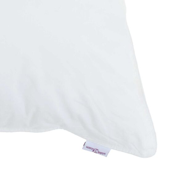 vidaXL Μαξιλάρια 2 pcs Λευκό 30 x 50 εκ. 130gsm 100% βαμβάκι