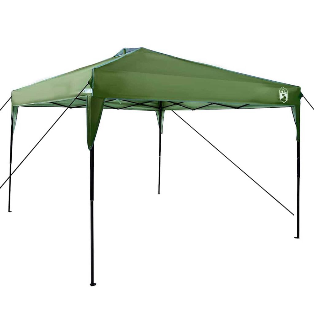 vidaXL Σκηνή Canopy Pop-up Πράσινο 300 x 300 cm ύφασμα