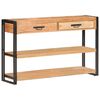 vidaXL Κονσόλα 120 x 30 x 75 εκ. από Μασίφ Ξύλο Ακακίας