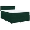 vidaXL &Kappa;&rho;&epsilon;&beta;ά&tau;&iota; Boxspring &mu;&epsilon; &Sigma;&tau;&rho;ώ&mu;&alpha; &Sigma;&kappa;&omicron;ύ&rho;&omicron; &Pi;&rho;ά&sigma;&iota;&nu;&omicron; 160x200&epsilon;&kappa;. &Beta;&epsilon;&lambda;&omicron;ύ&delta;&iota;&nu;&omicron;
