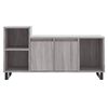 vidaXL Έπιπλο Τηλεόρασης Γκρι Sonoma 100x35x55 εκ. από Επεξεργ. Ξύλο