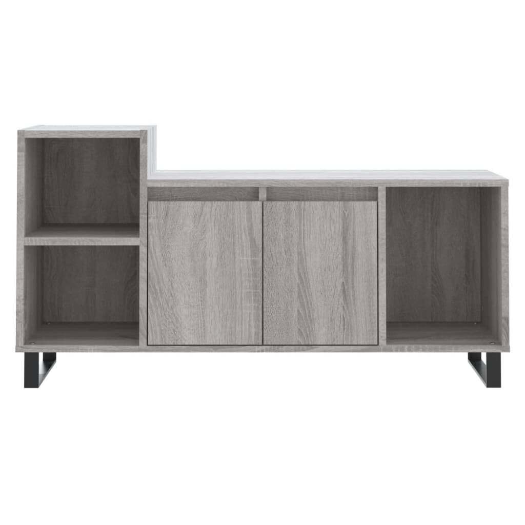 vidaXL Έπιπλο Τηλεόρασης Γκρι Sonoma 100x35x55 εκ. από Επεξεργ. Ξύλο