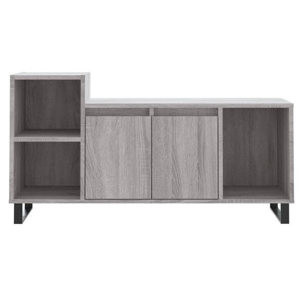 vidaXL Έπιπλο Τηλεόρασης Γκρι Sonoma 100x35x55 εκ. από Επεξεργ. Ξύλο