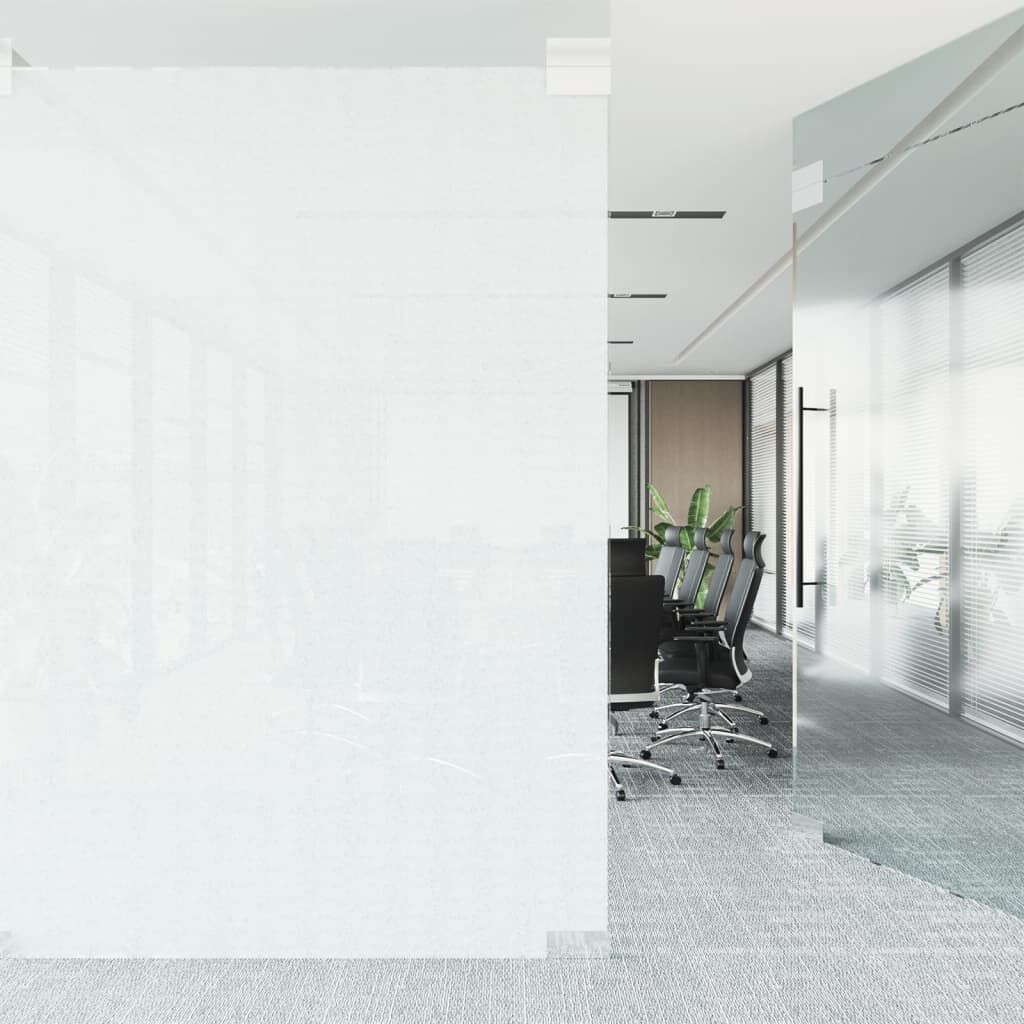 vidaXL Μεμβράνη Παραθύρου Ματ Γκρι 45x500 εκ. PVC