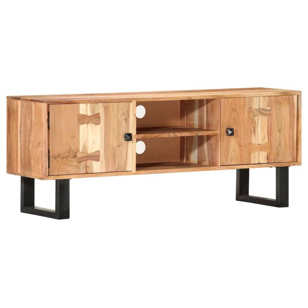 vidaXL Έπιπλο Τηλεόρασης 118 x 30 x 45 εκ. από Μασίφ Ξύλο Ακακίας