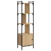vidaXL &Beta;&iota;&beta;&lambda;&iota;&omicron;&theta;ή&kappa;&eta; &mu;&epsilon; &Pi;ό&rho;&tau;&alpha; Sonoma &Delta;&rho;&upsilon;&sigmaf; 44,5x30x154,5 &epsilon;&kappa;. &Epsilon;&pi;&epsilon;&xi;. &Xi;ύ&lambda;&omicron;
