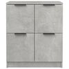 vidaXL Ντουλάπι Γκρι Σκυροδέματος 60x30x70 εκ. από Επεξεργασμένο Ξύλο