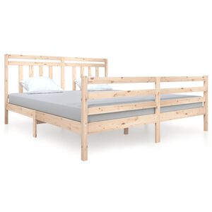 vidaXL &Pi;&lambda;&alpha;ί&sigma;&iota;&omicron; &Kappa;&rho;&epsilon;&beta;&alpha;&tau;&iota;&omicron;ύ 180 x 200 &epsilon;&kappa;. &Mu;&alpha;&sigma;ί&phi; &Xi;ύ&lambda;&omicron; Super King Size