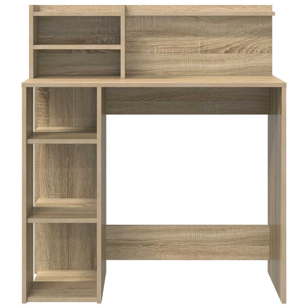 vidaXL Γραφείο με Αποθήκευση Σονομα Οκ 90x48x101.5 εκ. Κατασκευασμένο Ξύλο