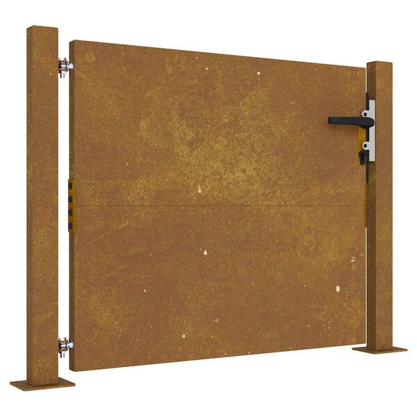 vidaXL Πύλη Κήπου 105 x 105 εκ. από Ατσάλι Corten