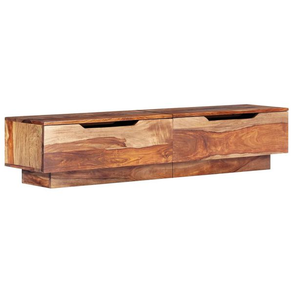 vidaXL Έπιπλο Τηλεόρασης 145 x 30 x 30 εκ. από Μασίφ Ξύλο Ακακίας