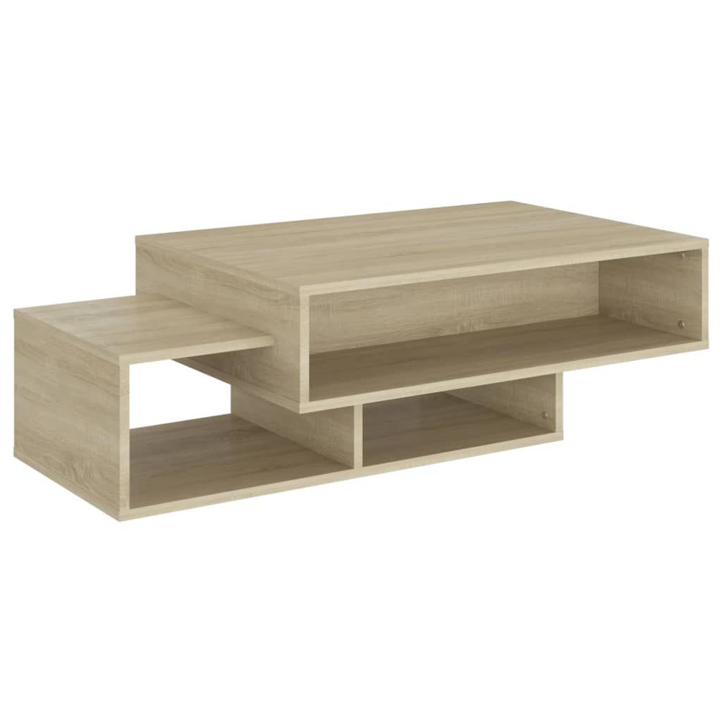 vidaXL Τραπεζάκι Σαλονιού Sonoma Δρυς 105 x 55 x 32 εκ από Επεξ. Ξύλο
