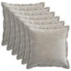 vidaXL &Kappa;ά&lambda;&upsilon;&mu;&mu;&alpha; &Mu;&alpha;&xi;&iota;&lambda;&alpha;&rho;&iota;&omicron;ύ 6 &tau;&mu;&chi;. HOUTEN &Alpha;&nu;&omicron;&iota;&chi;&tau;ό &gamma;&kappa;&rho;&iota; 50 x 50 cm