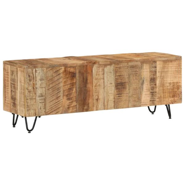 vidaXL Έπιπλο Τηλεόρασης 110 x 30 x 40 εκ. από Μασίφ Ξύλο Μάνγκο