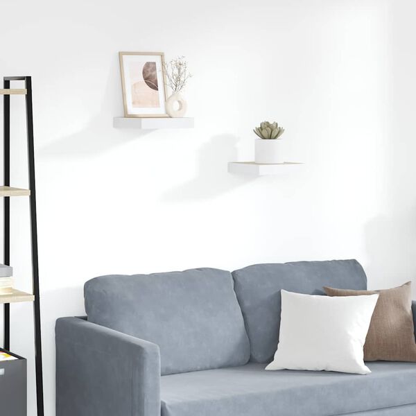 vidaXL &Rho;ά&phi;&iota;&alpha; &Tau;&omicron;ί&chi;&omicron;&upsilon; 2 &tau;&epsilon;&mu;. &Delta;&rho;&upsilon;&sigmaf; &kappa;&alpha;&iota; Ά&sigma;&pi;&rho;&omicron; 23x23,5x3,8 &epsilon;&kappa;. MDF