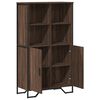 vidaXL Ντουλάπι Καφέ Δρυς 79,5x35,5x137,5 εκ. Επεξεργασμένο Ξύλο