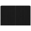 vidaXL Ντουλάπα τοίχου Επιτοίχιο 2 pcs artisan δρυς 160 x 34 x 90 εκ