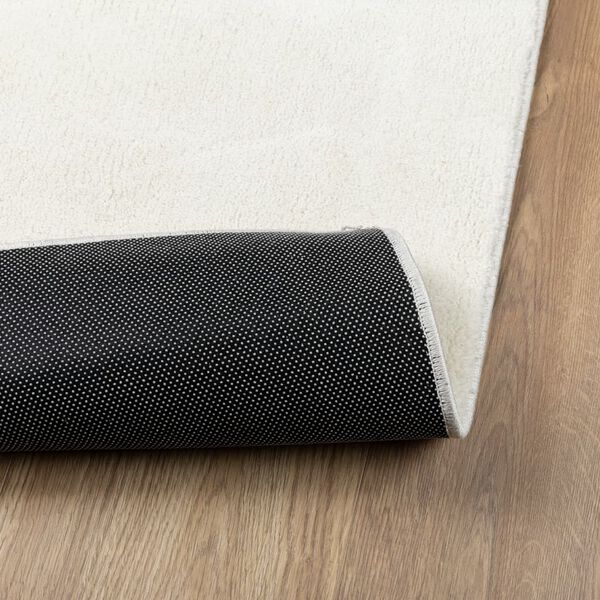 vidaXL Χαλί OVIEDO με Κοντό Πέλος Κρεμ 240 x 240 εκ.
