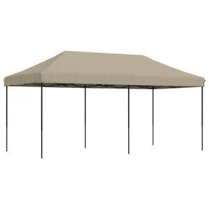 vidaXL &Tau;έ&nu;&tau;&alpha; &Epsilon;&kappa;&delta;&eta;&lambda;ώ&sigma;&epsilon;&omega;&nu; &Pi;&tau;&upsilon;&sigma;&sigma;ό&mu;&epsilon;&nu;&eta; Pop-Up Taupe 580x292x315 &epsilon;&kappa;.