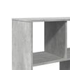 vidaXL Βιβλιοθήκη Γκρι Σκυροδέματος 100x33x156,5εκ. Επεξεργ. Ξύλο