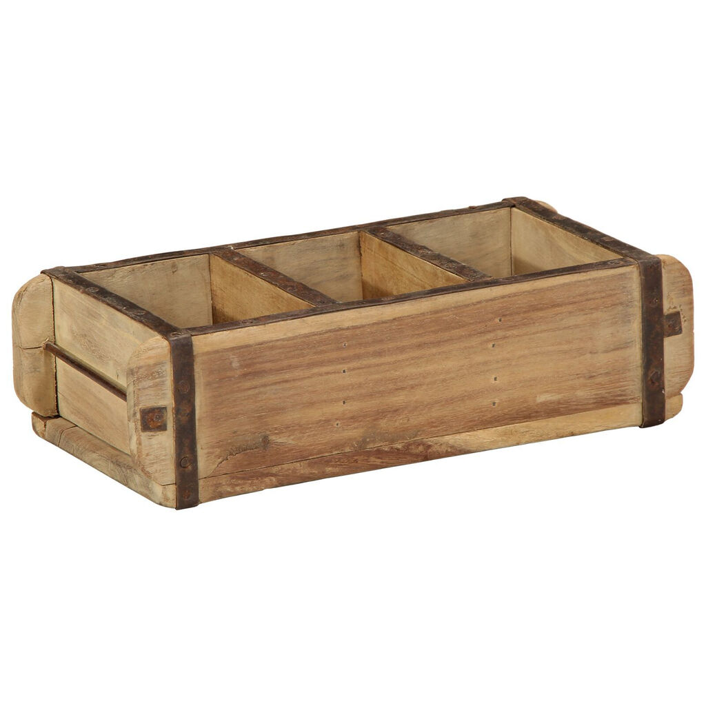 vidaXL Δίσκος 30x14x9 εκ. Από ανακυκλωμένο ξύλο