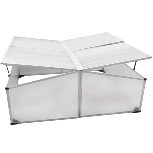 Χαμηλό Θερμοκήπιο 4 Πορτάκια 108x41x110 cm