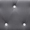 vidaXL Καναπές Τριθέσιος Chesterfield Γκρι 199 x 75 x 72 εκ. Βελούδο