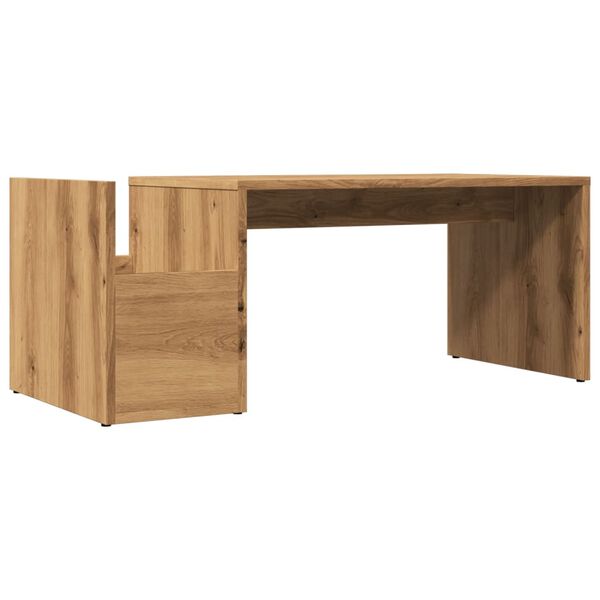 vidaXL Τραπεζάκι Σαλονιού Artisan Δρυς 90x45x35 εκ. Επεξεργασμένο Ξύλο
