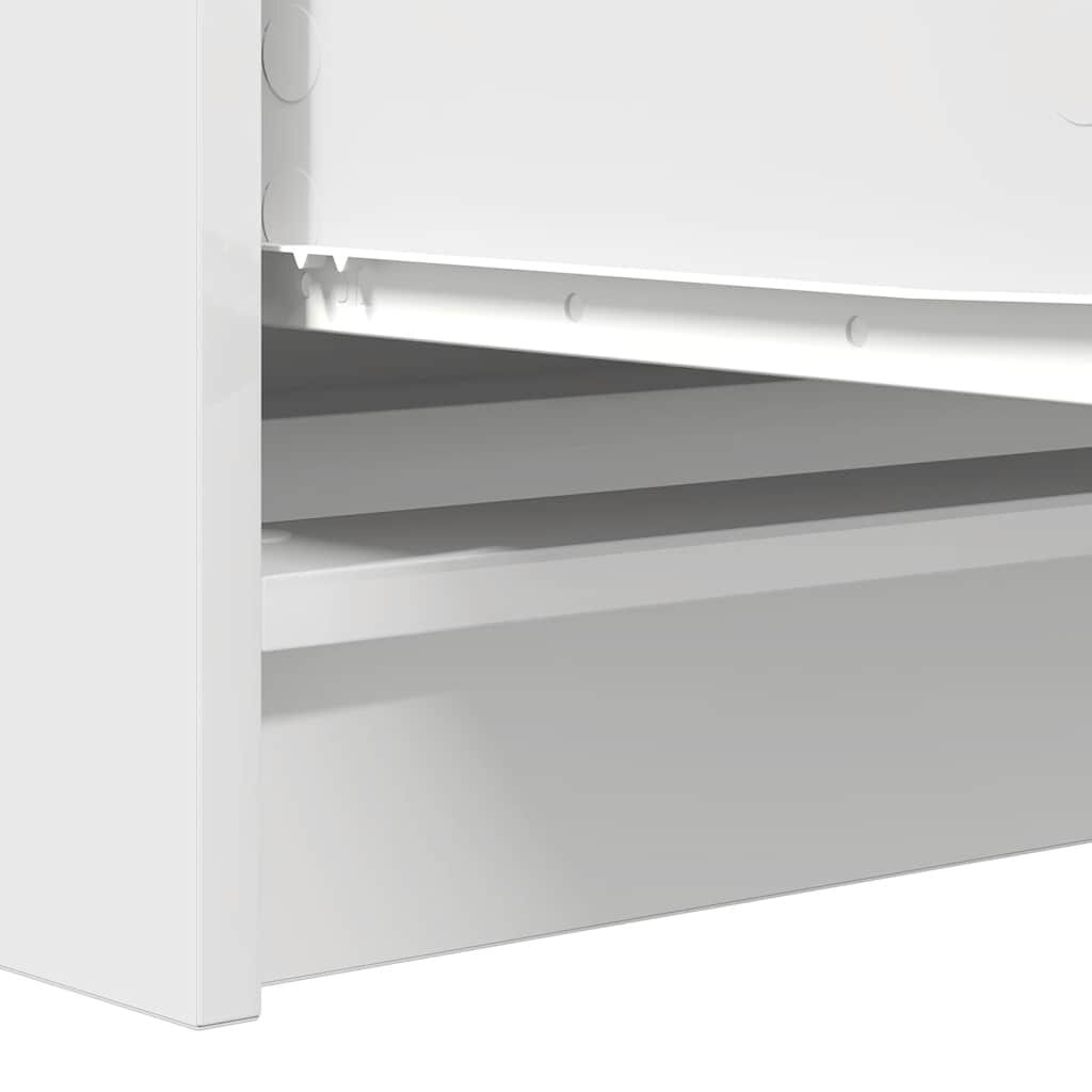 vidaXL Sideboard Λευκό 100x35x76 cm Κατασκευασμένο ξύλο