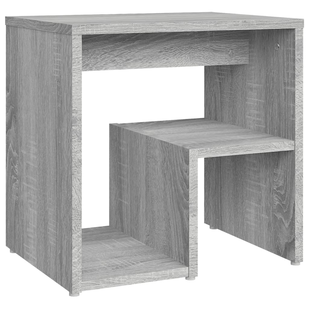 vidaXL Κομοδίνα 2 τεμ. Γκρι Sonoma 40x30x40 εκ. από Επεξεργασμένο Ξύλο