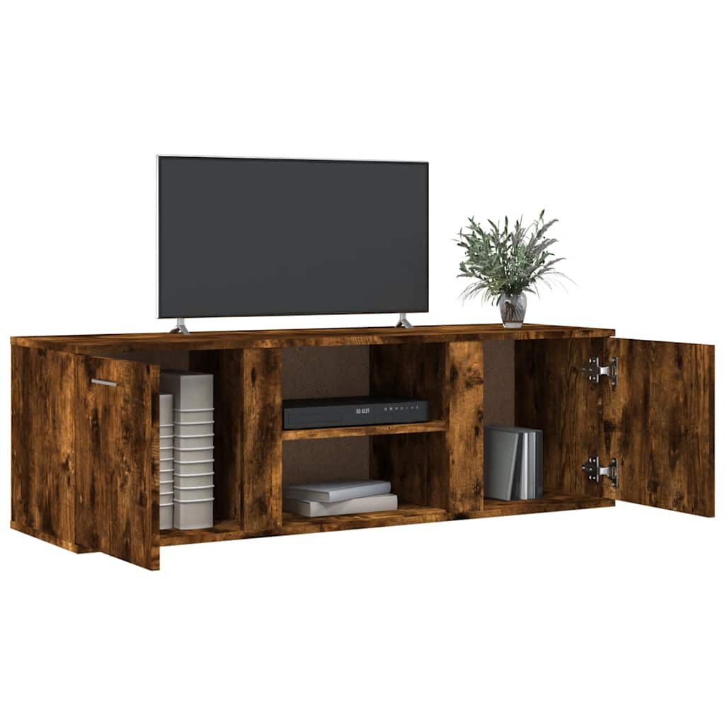 vidaXL Έπιπλο Τηλεόρασης Καπνιστή Δρυς 120x34x37 εκ. Επεξ. Ξύλο