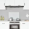 vidaXL Πλάτη Κουζίνας Διαφανής 70 x 50 εκ. από Ψημένο Γυαλί
