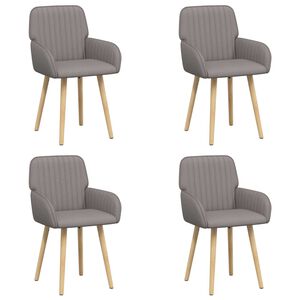 vidaXL &Kappa;&alpha;&rho;έ&kappa;&lambda;&epsilon;&sigmaf; &phi;&alpha;&gamma;&eta;&tau;&omicron;ύ 4 &tau;&mu;&chi;. Ύ&phi;&alpha;&sigma;&mu;&alpha; Taupe 56,5 x 50 x 87,5 &epsilon;&kappa;.