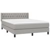 vidaXL &Kappa;&rho;&epsilon;&beta;ά&tau;&iota; Boxspring &mu;&epsilon; &Sigma;&tau;&rho;ώ&mu;&alpha; &Alpha;&nu;&omicron;&iota;&chi;&tau;ό &Gamma;&kappa;&rho;&iota; 140x200 &epsilon;&kappa;. &Upsilon;&phi;&alpha;&sigma;&mu;ά&tau;&iota;&nu;&omicron;